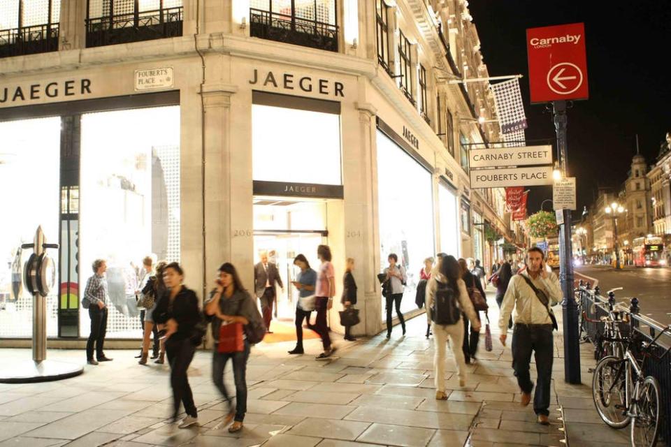 <p>A Jaeger store in Carnaby Street</p> (Nigel Howard)