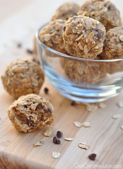 Peanut Butter Oatmeal Energy Bites