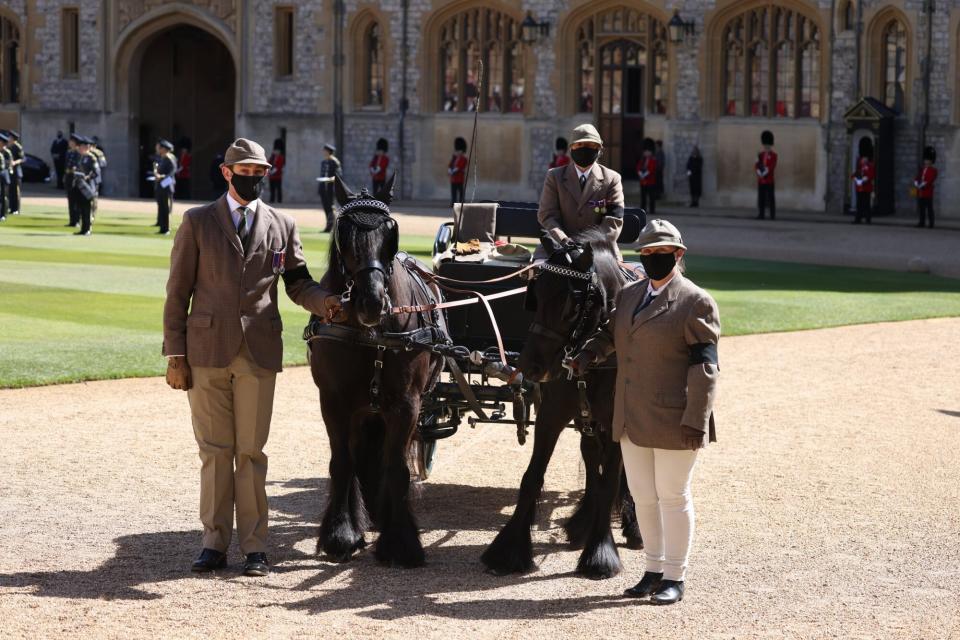 The Funeral Of Prince Philip, Duke Of Edinburgh Is Held In Windsor Prince Philip's Carriage