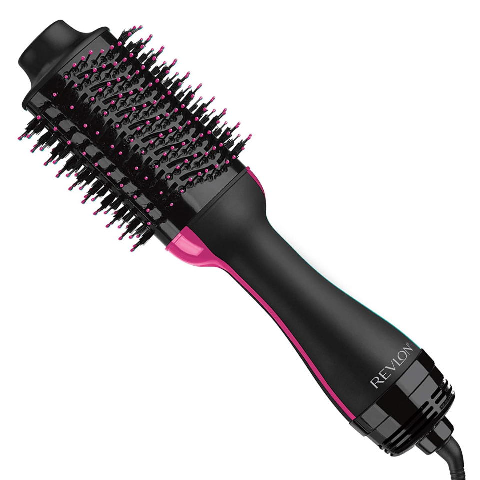 <p><a href="https://go.redirectingat.com?id=74968X1596630&url=https%3A%2F%2Fwww.walmart.com%2Fip%2FRevlon-One-Step-Hair-Dryer-and-Volumizer-4-25-Nylon-Hot-Air-Brush-Ionic-Black%2F466796338&sref=https%3A%2F%2Fwww.thepioneerwoman.com%2Fholidays-celebrations%2Fgifts%2Fg35821496%2Fbest-mothers-day-gifts-walmart%2F" rel="nofollow noopener" target="_blank" data-ylk="slk:Shop Now;elm:context_link;itc:0;sec:content-canvas" class="link ">Shop Now</a></p><p>Revlon One-Step Hair Dryer and Volumizer</p><p>walmart.com</p><p>$36.14</p><span class="copyright">Walmart</span>