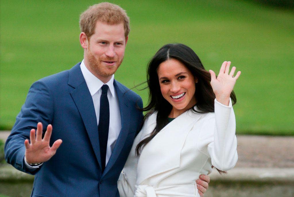 Prince Harry and Meghan Markle announced their engagement last month: AFP/Getty Images