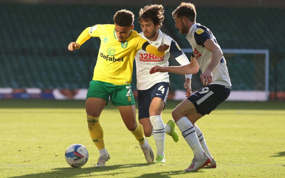 Aarons was relegated from the Premier League with Norwich City last season - GETTY IMAGES