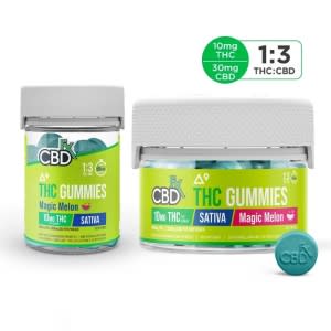 CBDfx - THC Gummies + CBD Magic Melon Sativa