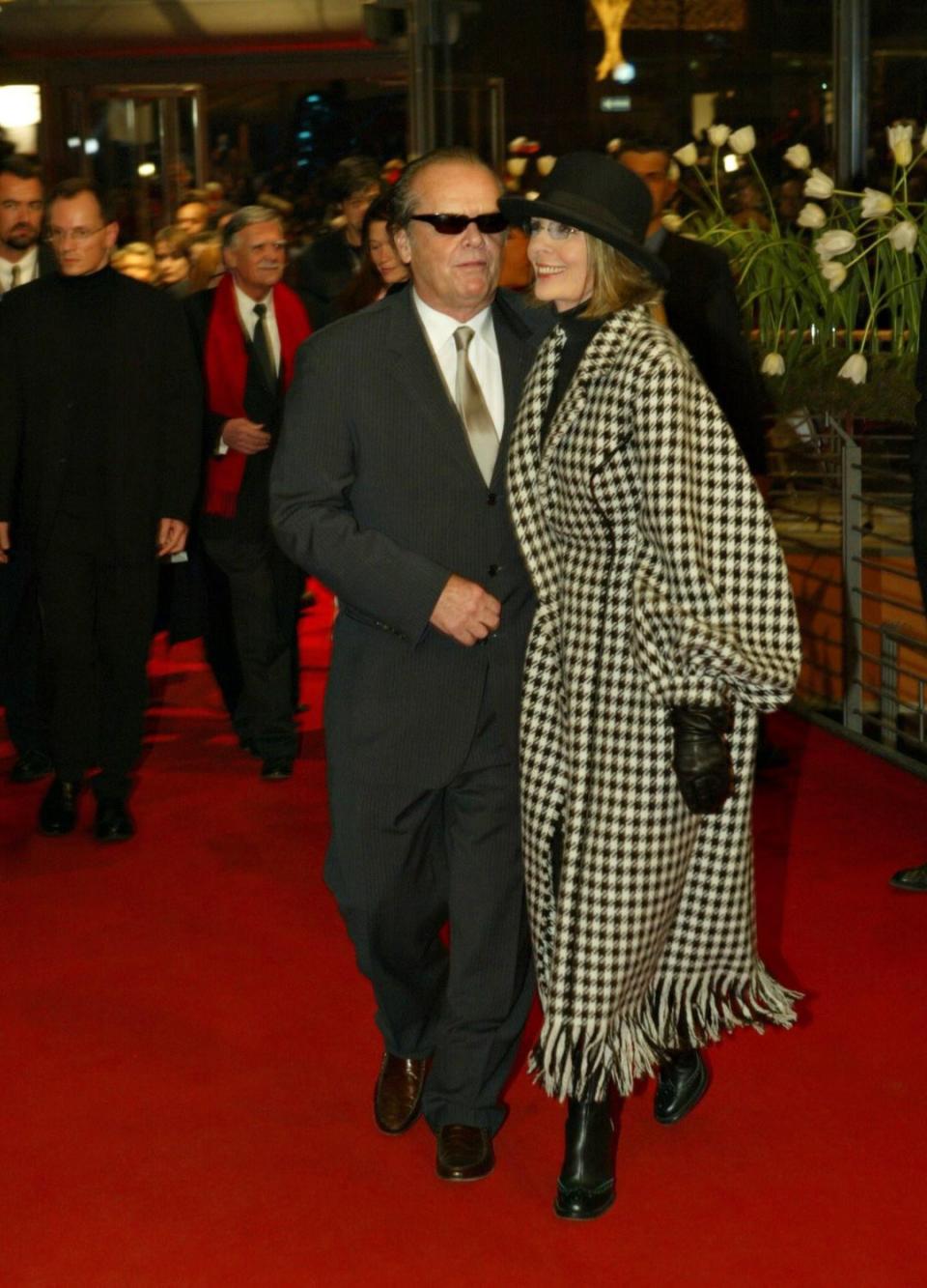 Jack Nicholson and Diane Keaton.