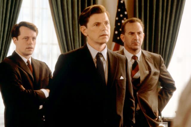 Everett Collection From left: Steven Culp, Bruce Greenwood, and Kevin Costner in ‘Thirteen Days’