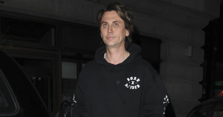 Jonathan Cheban spotted out and about in London, UK (Copyright: FPS Images/SilverHub/REX/Shutterstock)