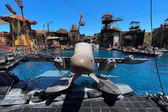 The Waterworld Stunt Show at Universal Studios Hollywood