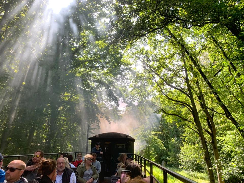 The Raging Roland steam railway is covered by the new rail pass (Andrew Eames)