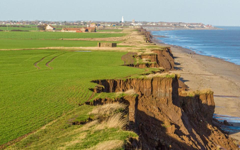 Over the millennia any number of Holderness’s towns and villages have been swallowed by the sea - Charlotte Graham