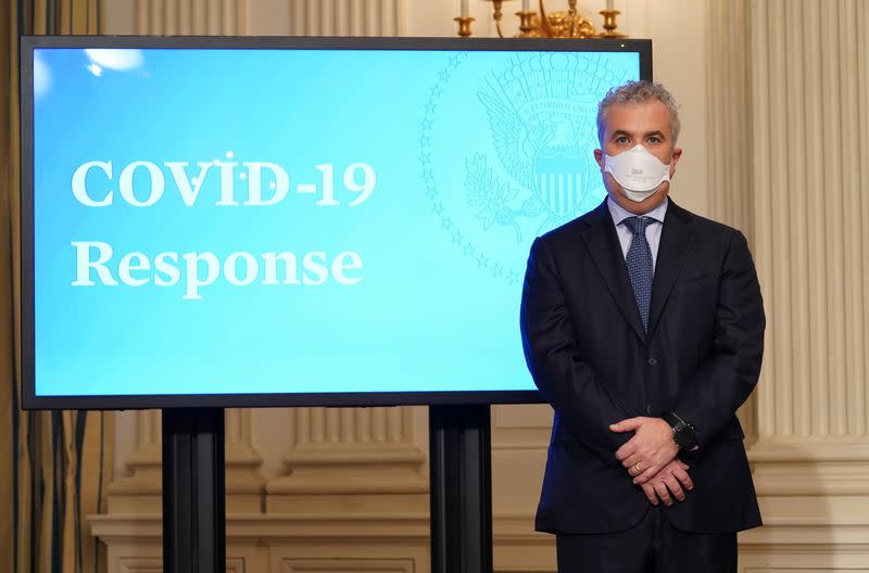 U.S. President Biden speaks about COVID-19 pandemic in Washington