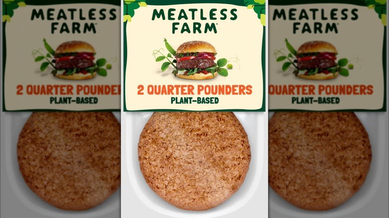 meatless farms plant-based burgers pack