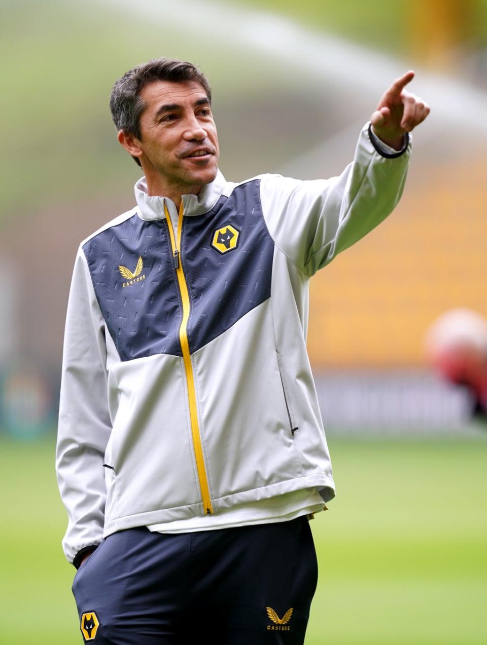 Wolves manager Bruno Lage is keen for his side to go under the radar (David Davies/PA) (PA Wire)