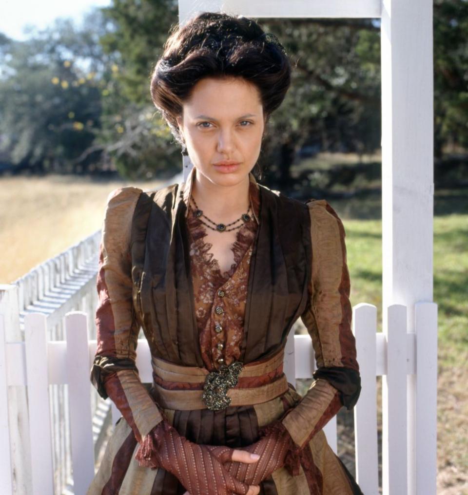<p>Looking Renaissance-ready for her role in 1997's <em>True Women</em>.</p>