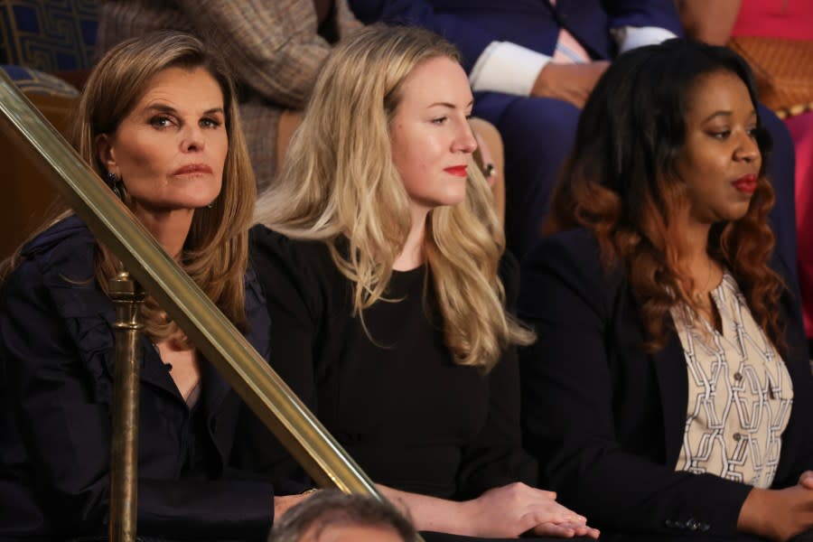 three women sitting