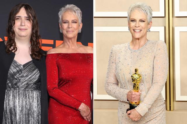 Jamie Lee Curtis gives Oscar they/them pronouns in support of her trans  daughter: 'Here they are!'