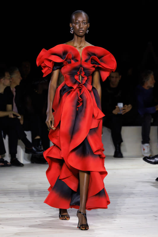 <p>Alexander McQueen Spring 2024. Photo: Launchmetrics Spotlight</p>