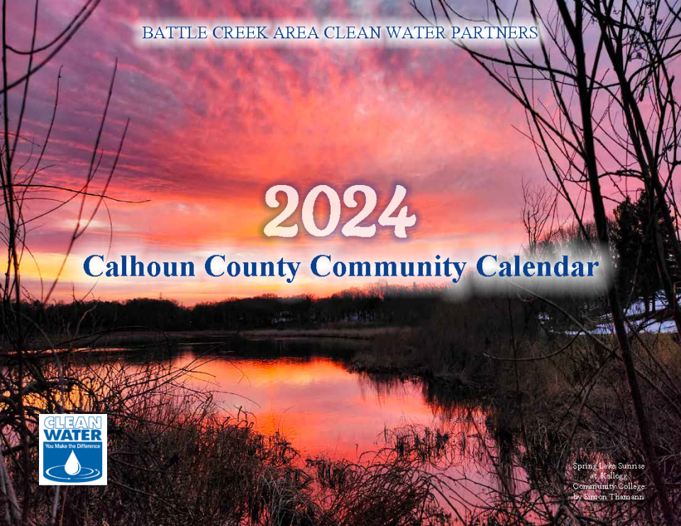 The beauty of nature is the focus of a new community calendar crafted by the Battle Creek Area Clean Water Partners, shown here.