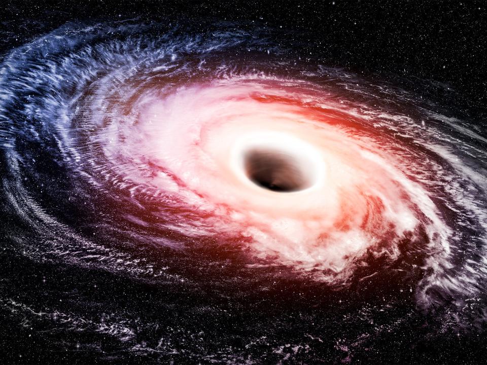 The hungry black hole has been discovered 12 billion light years away: Shutterstock