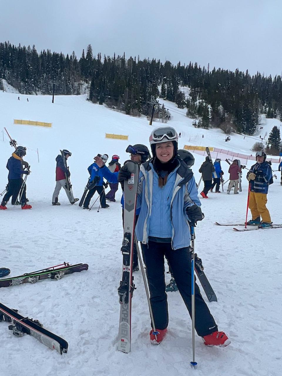 The author at the Winter Park Resort.