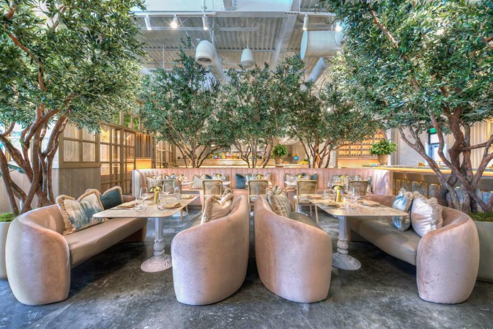 The interior of the new Abbale Telavivian Kitchen in Aventura.