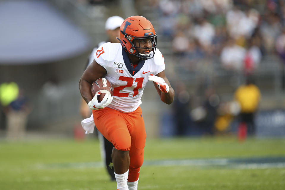 Illinois running back Ra'Von Bonne