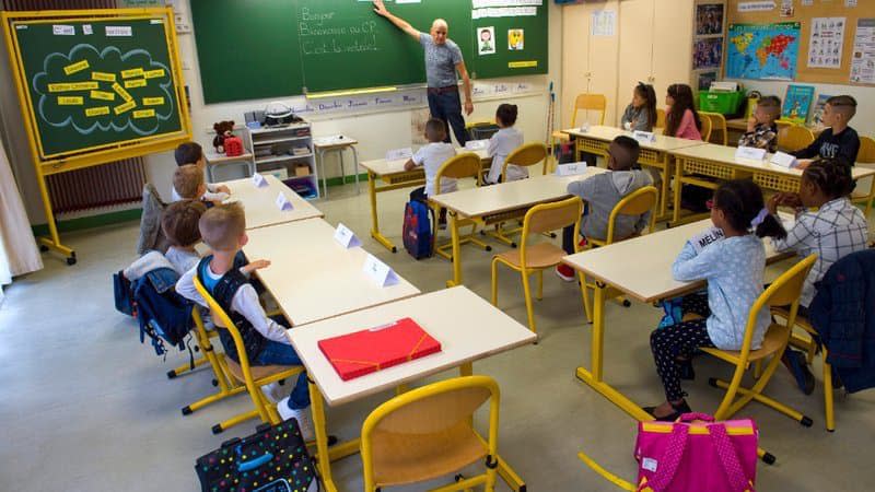 Une salle de classe à Clermont-Ferrand (photo d'illustration) - Thierry Zoccolan