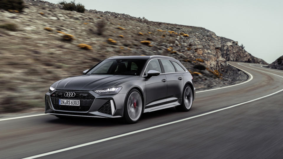 The 2020 Audi RS 6 Avant.