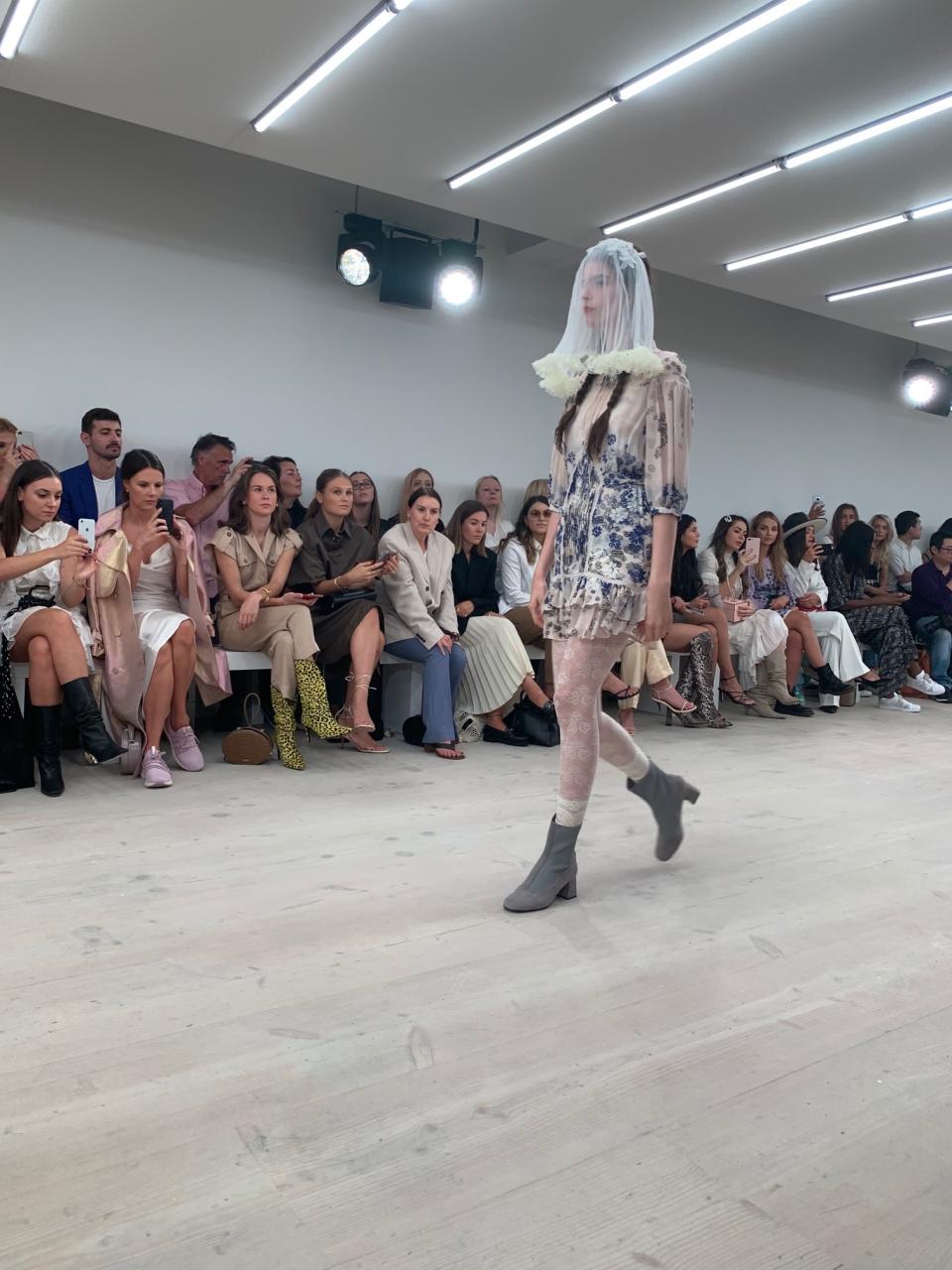 London Fashion Week: Bora Aksu Spring Summer 2020. (PHOTO: Reta Lee/Yahoo Lifestyle Singapore)