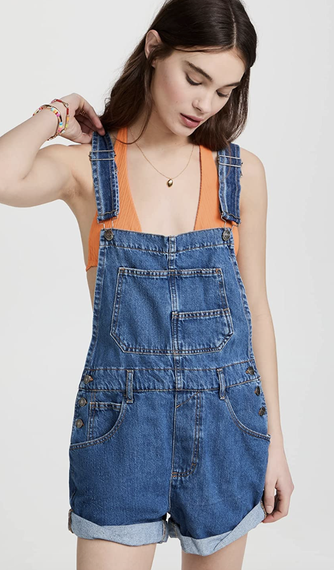 free people ziggy shortalls