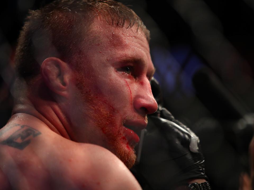 Two-time UFC lightweight title challenger Justin Gaethje (Getty Images)