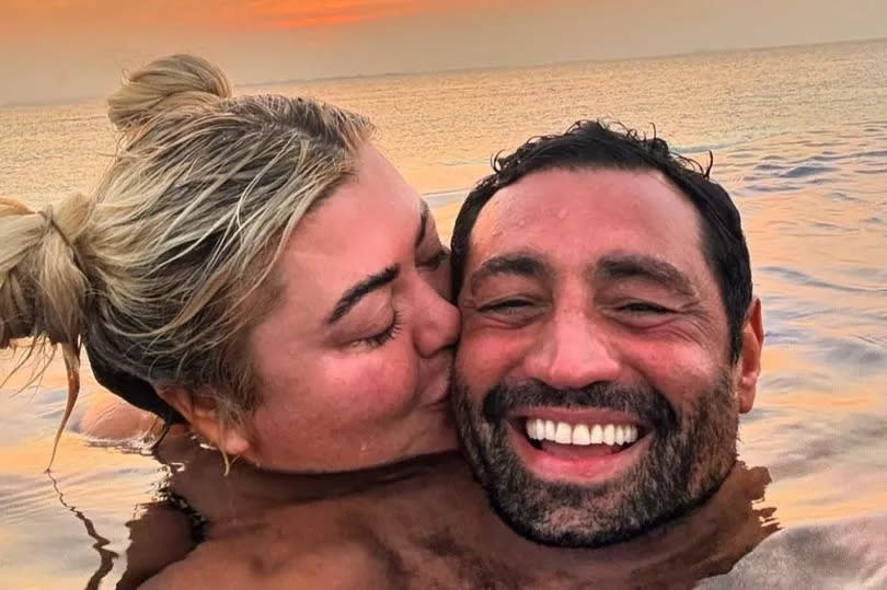 Gemma Collins shared a loved-up snap with her partner, Rami Hawash