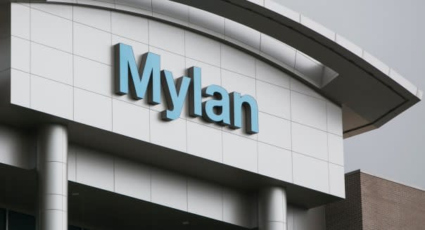 The headquarters of Mylan Laboratories Inc., in Canonsburg, Pennsylvania.