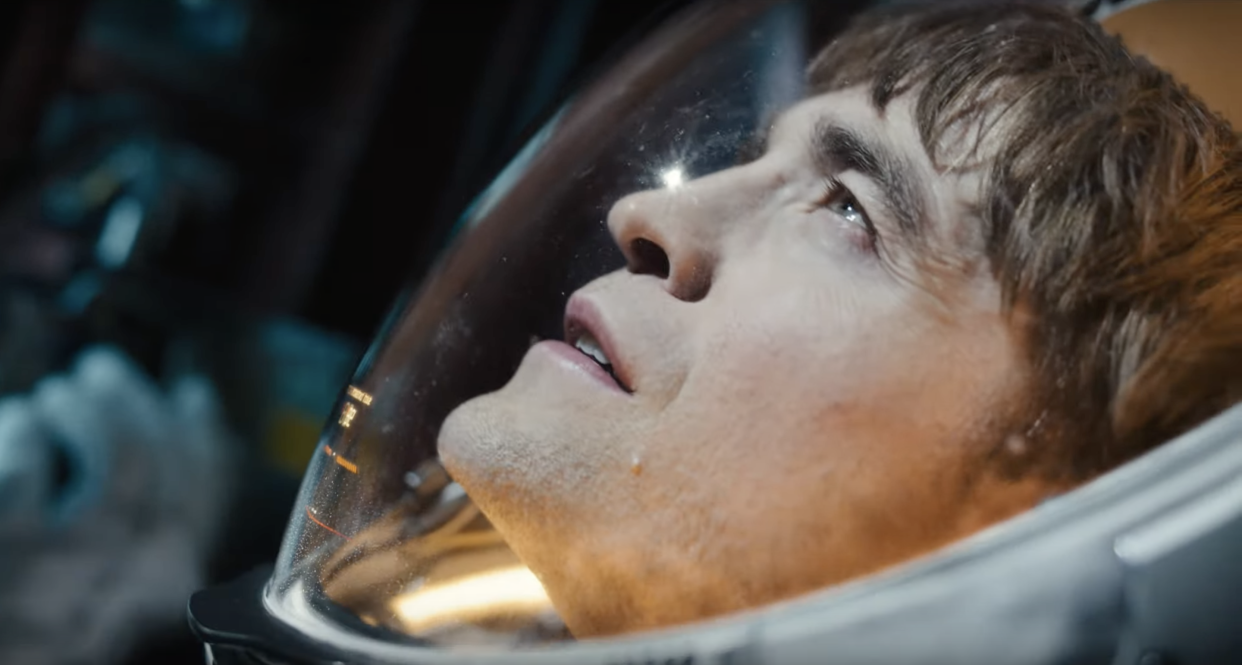 Robert Pattinson in a space suit in 'Mickey 17.'