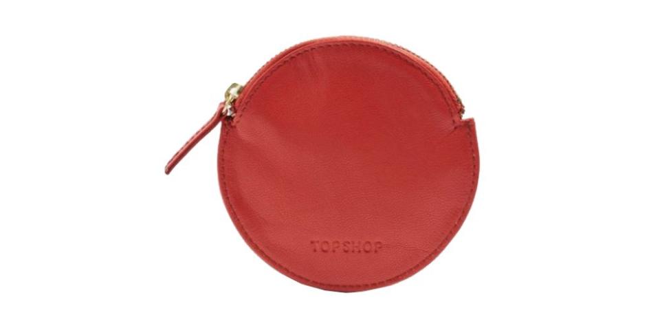 Best Secret Santa gifts - Leather Round Pat Purse