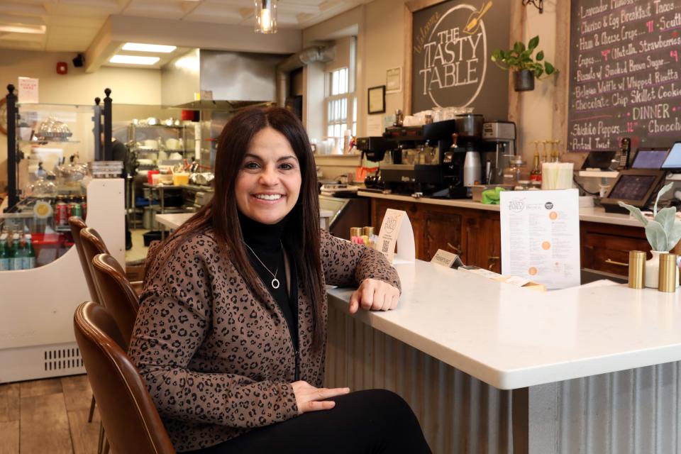 Lisa Ocasio, owner of Tasty Table in Ossining, April 7, 2022.