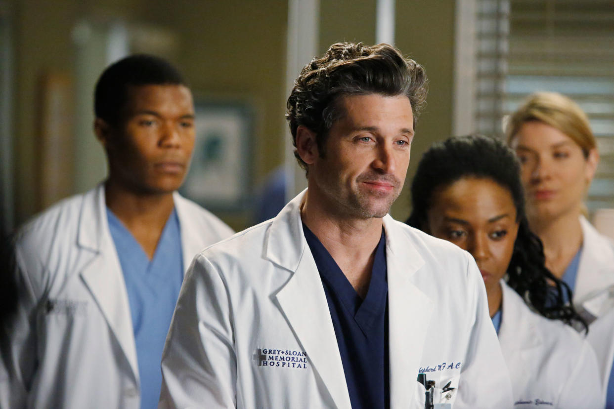 Patrick Dempsey as Derek Shepherd<span class="copyright">Kelsey McNeal—Disney General Entertainment Content/Getty Images</span>