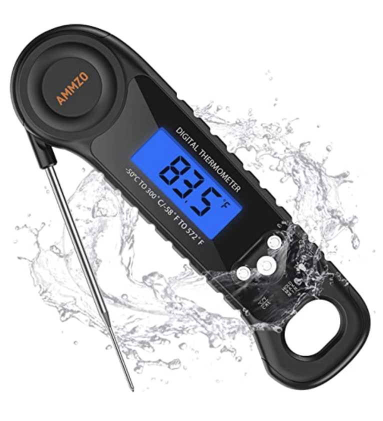 AMMZO Digital Meat Thermometer- Amazon Canada