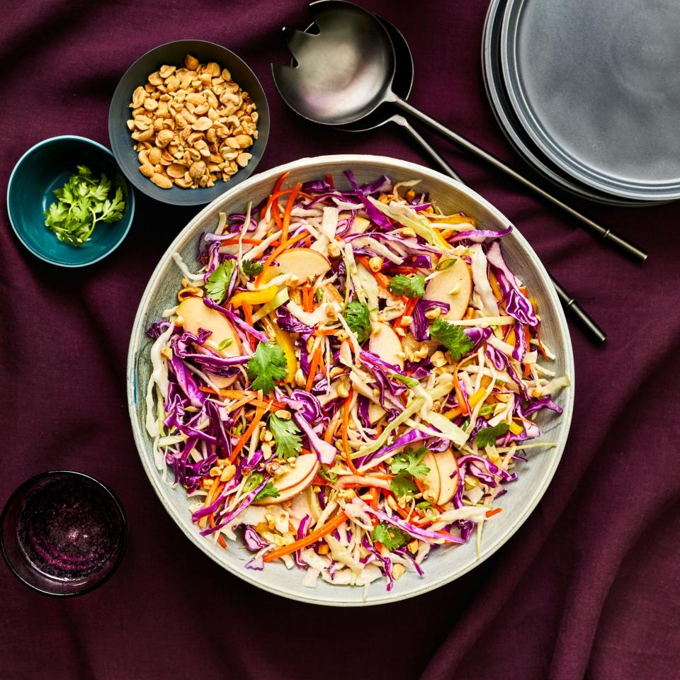 Tangy Rainbow Slaw