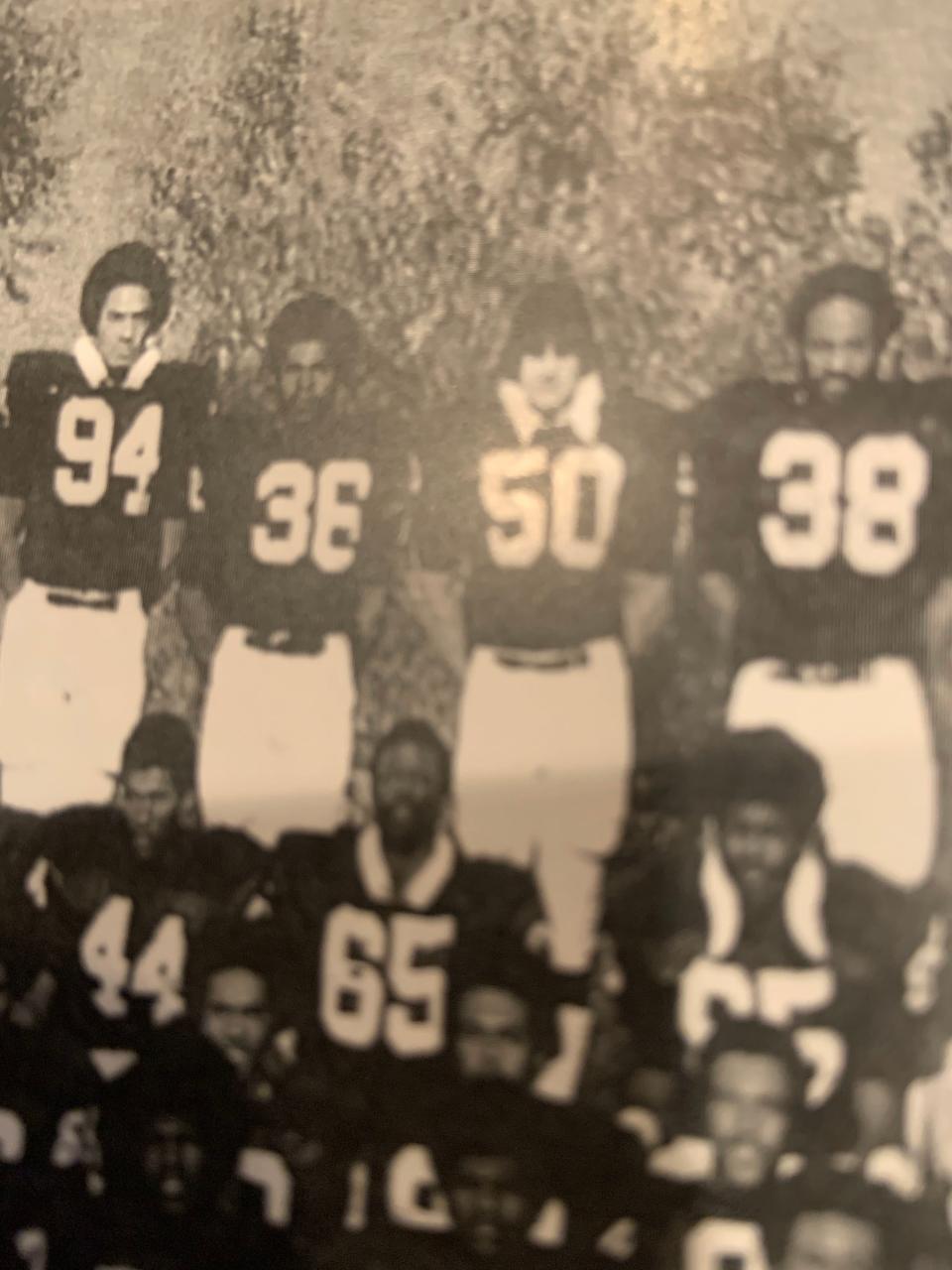 Tony Tadlock Sr. at Jackson State picture day.