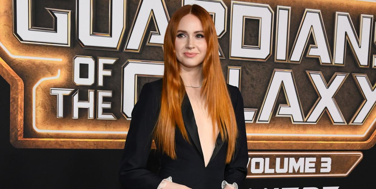 karen gillan, guardians of the galaxy 3 premiere