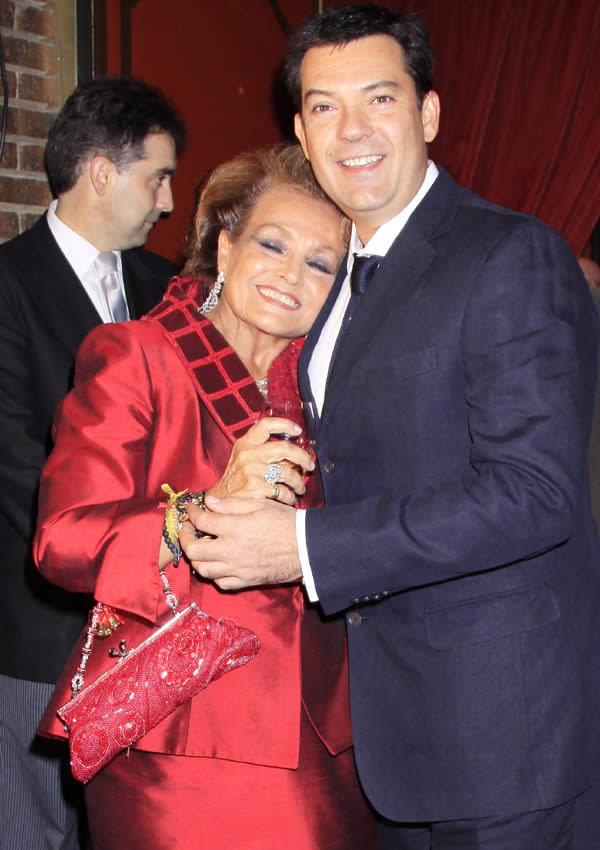 Carmen Sevilla con su hijo Augusto Algueró