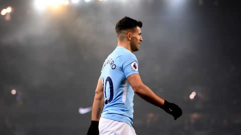 Sergio Aguero Manchester City