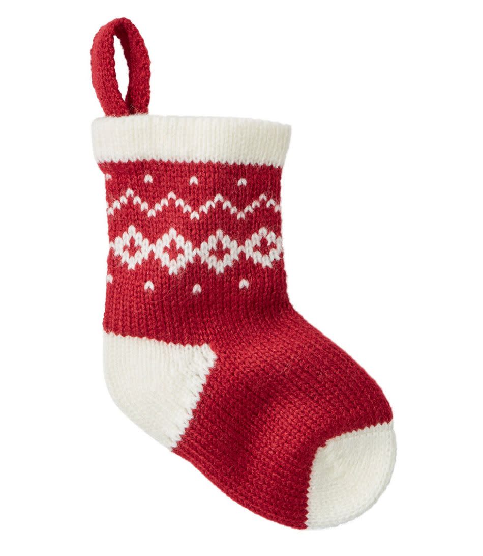 Mini Knit Stocking