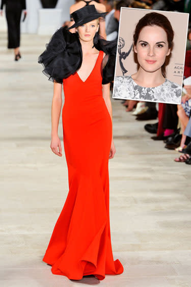 Michelle Dockery in Ralph Lauren