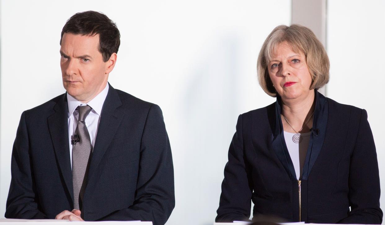 George Osborne has repeatedly attacked Theresa May through the Evening Standard (Getty)