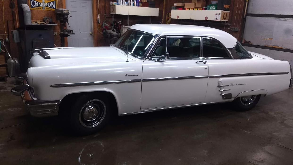 Tom's latest restoration project is this 1953 Mercury Monterey. He hopes to have it completed by next spring.