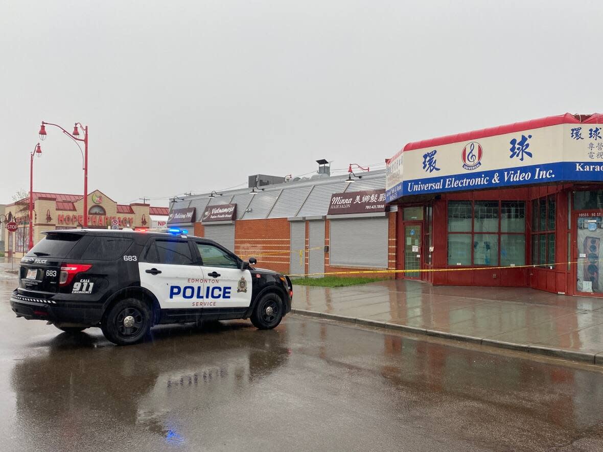 Days before Hung Trang and Ban Phuc Hoang were fatally beaten in Edmonton’s Chinatown, Justin Bone - later accused in both homicides – was dropped off in the city by RCMP officers. Edmonton police received a call about him being released into the city but did not interact with him. (Gabriela Panza-Beltrandi/CBC - image credit)