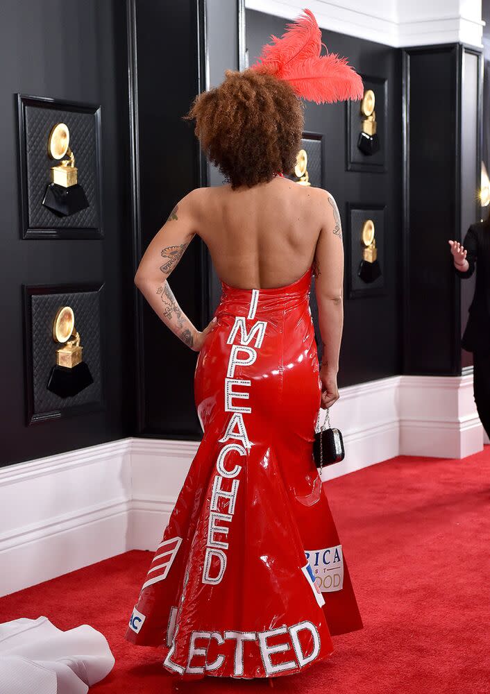 Joy Villa at the 2020 Grammy Awards.