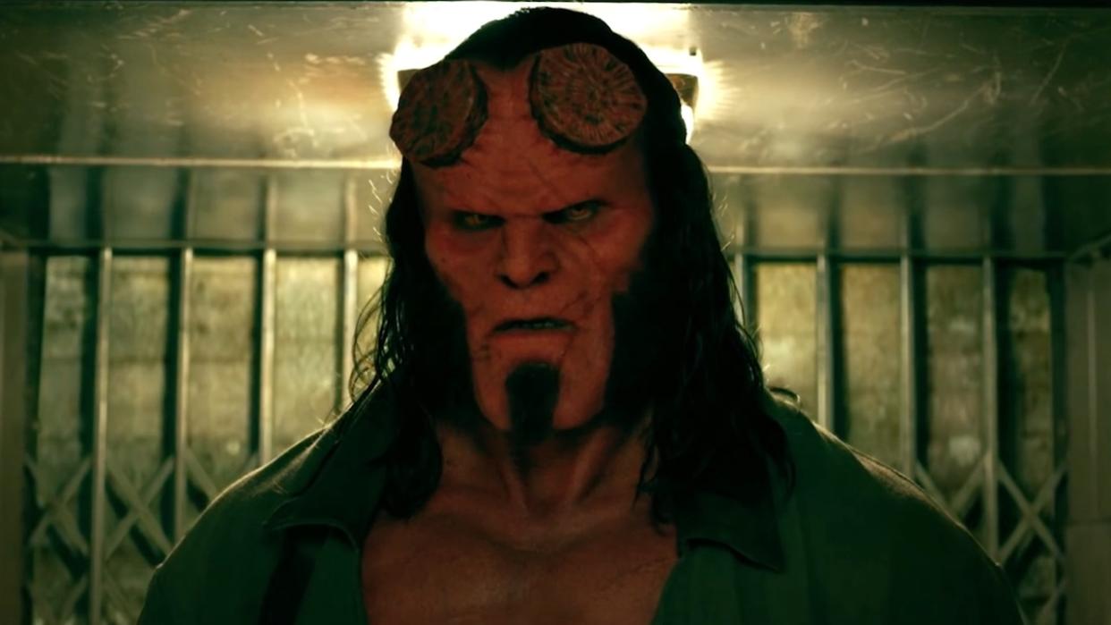  David Harbour as Hellboy 