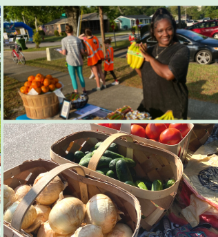 Frankie's Outdoor Market, a weekly community market, is located at 1019 Princess St., Wilmington.
